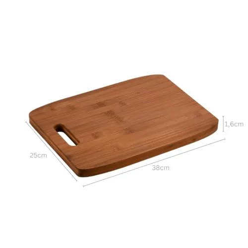 Kesper ▫️ Tábua para cortar e servir 38 × 25 × 1,6 cm – Bambu FSC® – tratada com óleo BIOFA – resistente à humidade e durável – 59380 2