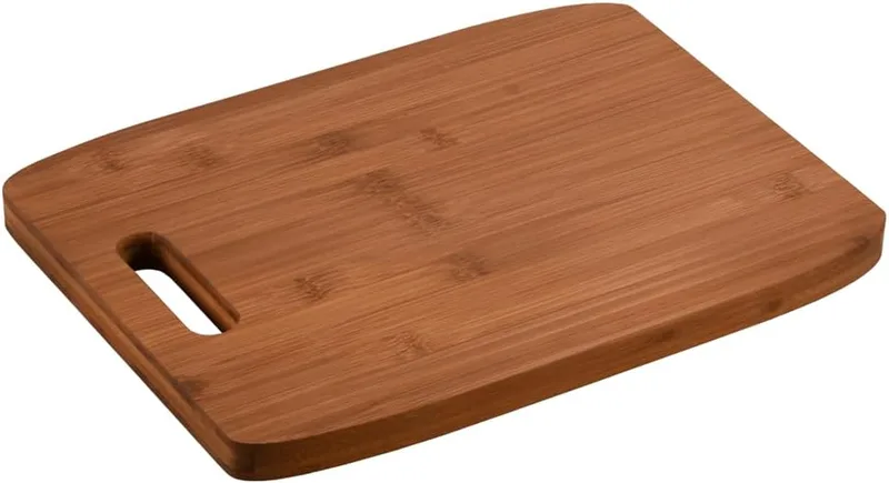 Kesper ▫️ Tábua para cortar e servir 38 × 25 × 1,6 cm – Bambu FSC® – tratada com óleo BIOFA – resistente à humidade e durável – 59380