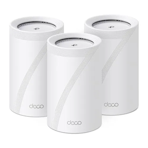 TP-Link ▫️ Deco BE68 (conjunto de 3) - Sistema Mesh Wi-Fi 7, BE14000, tri-banda, 700 m² 2
