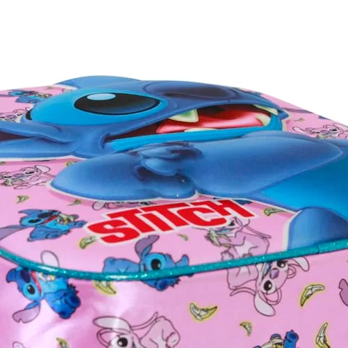 Disney ▫️ Mochila 3D Elite «Lilo e Stitch Surprise», Azul, 25 x 30 cm, Capacidade 7 L 4