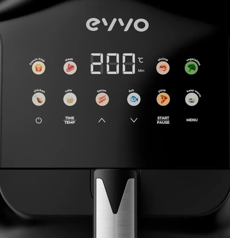 EVVO ▫️ Fritadeira sem óleo Tasty Fryer Advance 6 L, 1500 W 7