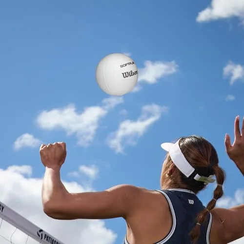 Wilson ▫️ Bola de voleibol de praia AVP Soft Play, em espuma EVA, conforto e estilo, para principiantes 2