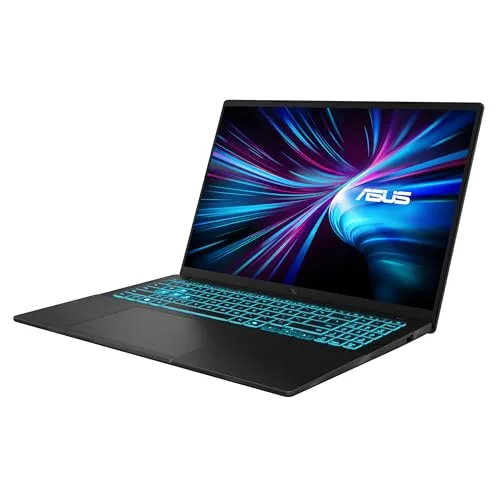 ASUS ▫️ V16 V3607VM-RP011 - Portátil para jogos de 16" WUXGA 144 Hz (Intel Core 7 240H, 16 GB de RAM, SSD de 1 TB, NVIDIA RTX 5060 de 8 GB, sem sistema operativo) Preto mate - Teclado QWERTY espanhol 4
