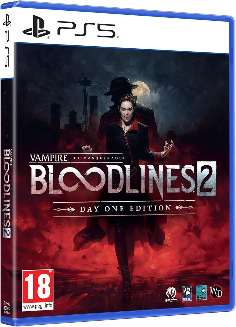 Plaion ▫️ Vampire: The Masquerade - Bloodlines 2 Edição de Dia 1 - PS5