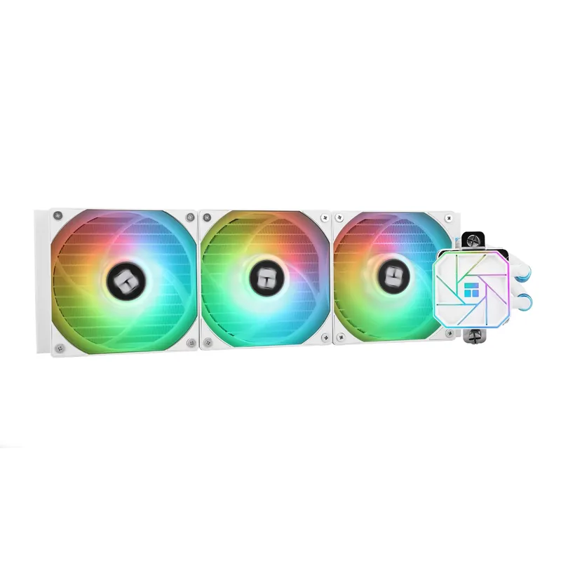 THERMALRLGHT ▫️ TR-Thermalright Aqua Elite 360 Branco V3 – Sistema de arrefecimento por água para CPU com especificações completas, refrigerador AIO para PC, 3 ventoinhas ARGB de 120 mm, instalação simples, compatível com AM5/AM4, LGA1851