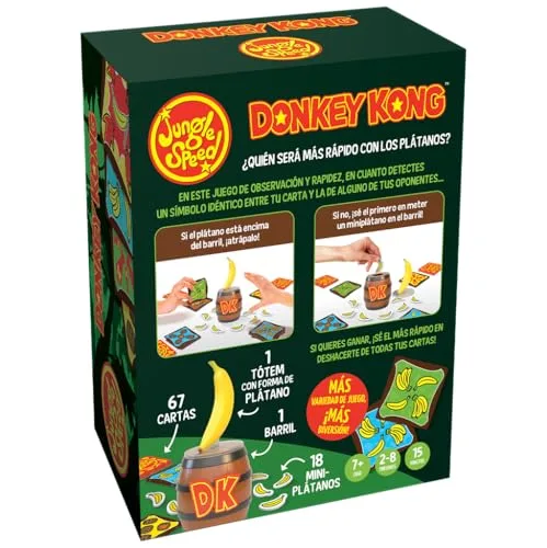 Asmodee ▫️ Jungle Speed Donkey Kong: Um jogo de destreza cheio de ação 2