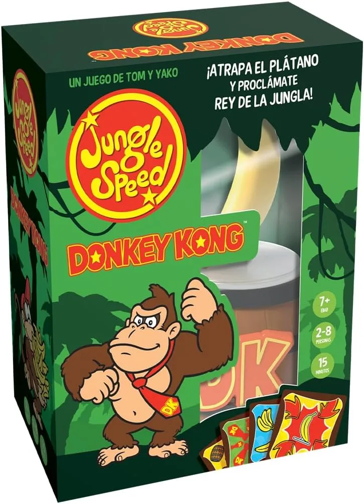 Asmodee ▫️ Jungle Speed Donkey Kong: Um jogo de destreza cheio de ação