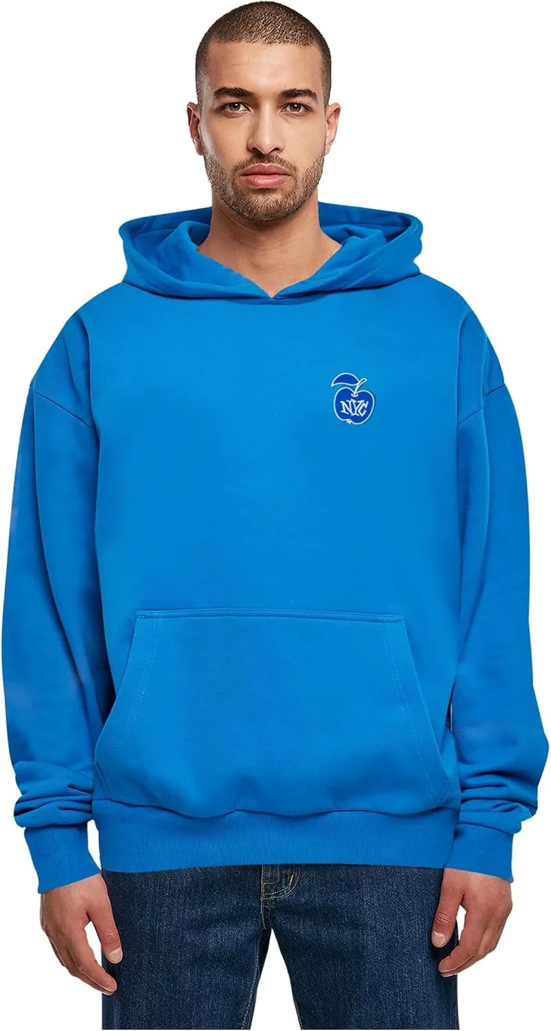 Mister Tee ▫️ MT4026 - Big Apple NYC Ultra Heavy Cotton Box Hoody - Camisola com capuz para homem