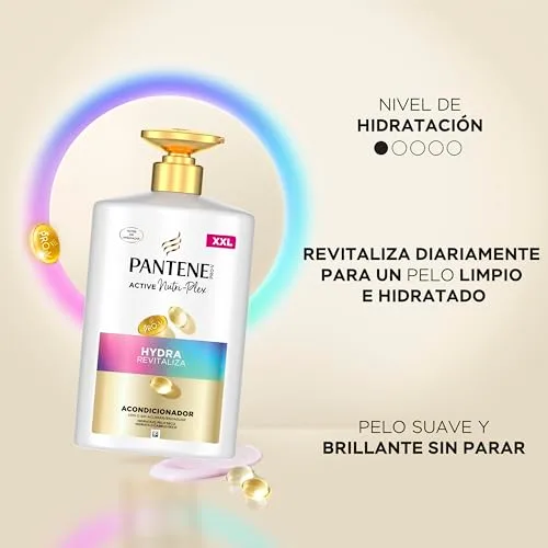 Pantene ▫️ Pro-V Hydra Revitaliza Champô 1 L + Condicionador 800 ml para Cabelo Seco 3