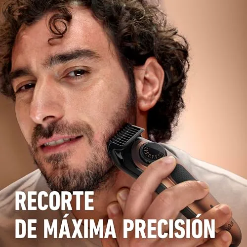 King C. Gillette ▫️ Kit de barbear para homem com aparador de barba | Aparador de barba Pro + Gel de limpeza para pelos faciais 60 ml + Mini bálsamo suave 25 ml, presentes originais para homem 3