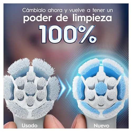 Oral-B ▫️ iO Gentle Care - Cabeças de escova de substituição originais, brancas, embalagem de 10 4