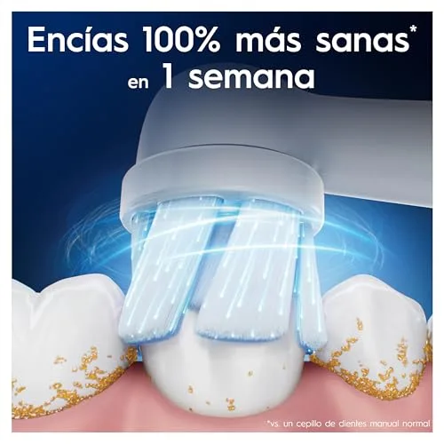 Oral-B ▫️ iO Gentle Care - Cabeças de escova de substituição originais, brancas, embalagem de 10 5