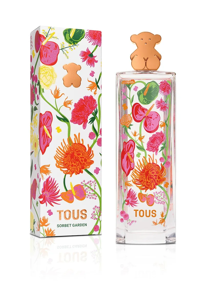 TOUS ▫️ Sorbet Garden Eau de Parfum para Mulher, Aroma Floral e Frutado