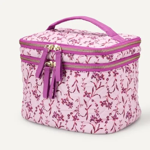 Amazon Essentials ▫️ Bolsa de maquilhagem acolchoada com espaço para guardar pincéis – para mulher 5
