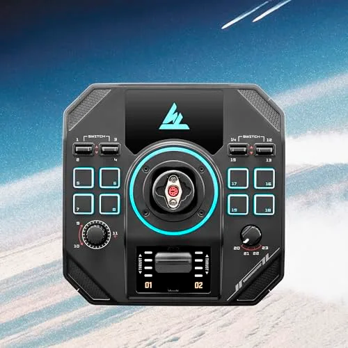 Thrustmaster ▫️ Sol-R 4 HOTAS - Combate e exploração espacial - PC 3