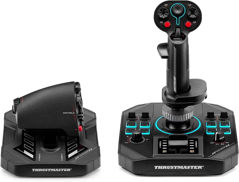 Thrustmaster ▫️ Sol-R 4 HOTAS - Combate e exploração espacial - PC