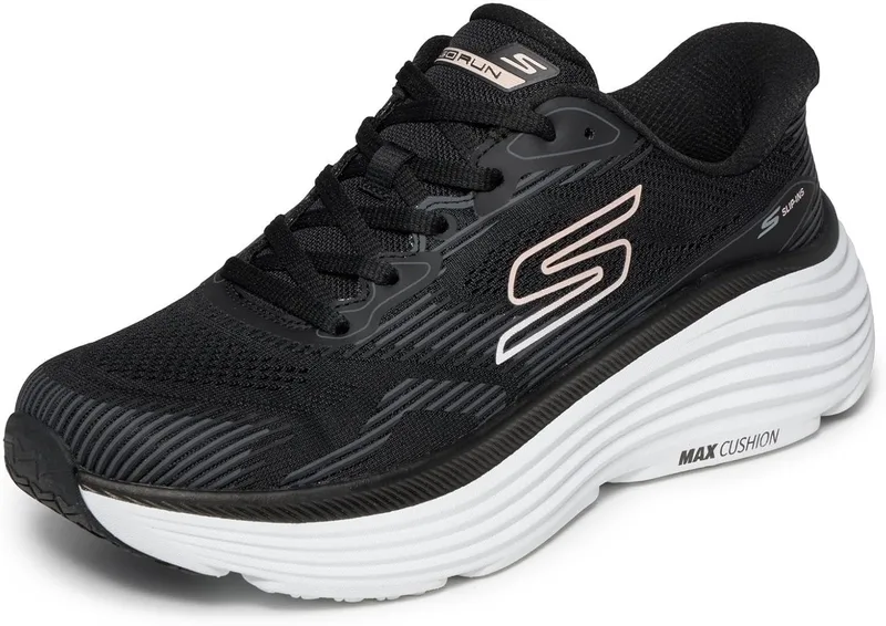 Skechers ▫️ Ténis MAX Cushioning Endeavour para mulher | Max Cushioning, palmilha Goga Mat com refrigeração a ar, entressola ultraleve, parte superior em malha respirável