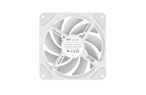 Thermaltake ▫️ TS120 EX RGB (Conjunto de 3) | Alto desempenho de refrigeração com sensor térmico | Ligação magnética rápida MagForce 2.0 em cadeia | RPM e RGB controlados por software | 120 mm Branco 4