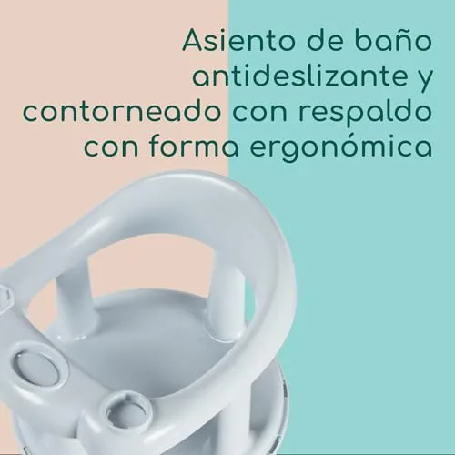 Bebeconfort ▫️ Assento de Banho Giratório com Brinquedos, 0–10 kg, Azul 6