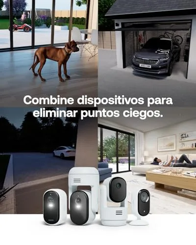 Arlo ▫️ Câmara de vigilância exterior Essential 3 XL com 2 câmaras e resolução 2K 4