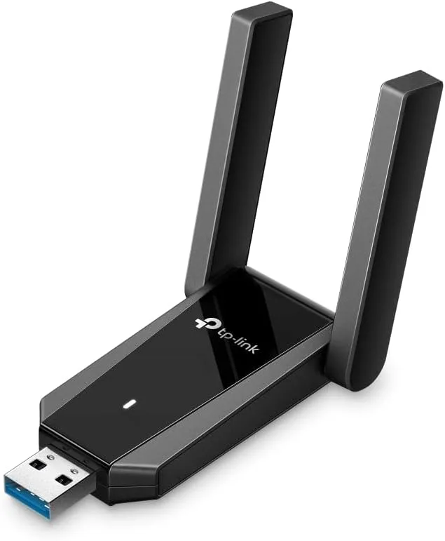TP-Link ▫️ Archer TX30U Plus WiFi 6 WiFi USB 3.0 AX1800Mbps, 2 Antenas Multidireccionais de Alto Ganho, Dual Band Wireless 5GHz 1201Mbps + 2.4GHz 574Mbps, Compatível com Windows 11/10, MU-MIMO