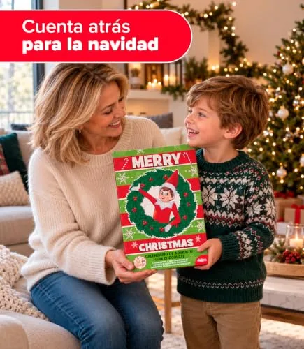 dekora ▫️ Calendário do Advento de Chocolate para Crianças «Duende Travesso», 50 g 4