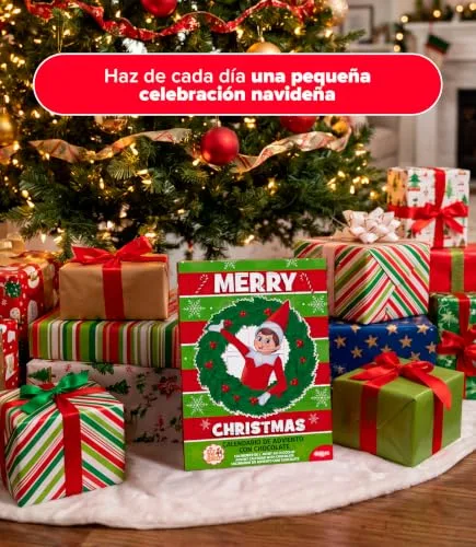 dekora ▫️ Calendário do Advento de Chocolate para Crianças «Duende Travesso», 50 g 6