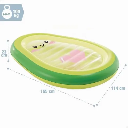 Intex ▫️ Colchão insuflável gigante inclui remendo de reparação, colchões de piscina, insufláveis de praia, brinquedos aquáticos, flutuadores 4