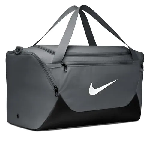 NIKE ▫️ Saco de treino unissexo Brasilia (pequeno, 40 L) Cinza Vários 3