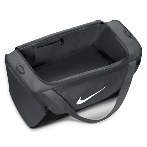NIKE ▫️ Saco de treino unissexo Brasilia (pequeno, 40 L) Cinza Vários 4