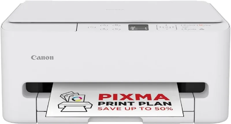Canon ▫️ PIXMA TS6550I - Impressora multifunções com conetividade Wi-Fi e ecrã OLED de 1,42" | Sem fios para impressão fácil a partir do seu smartphone Plano de Impressão PIXMA