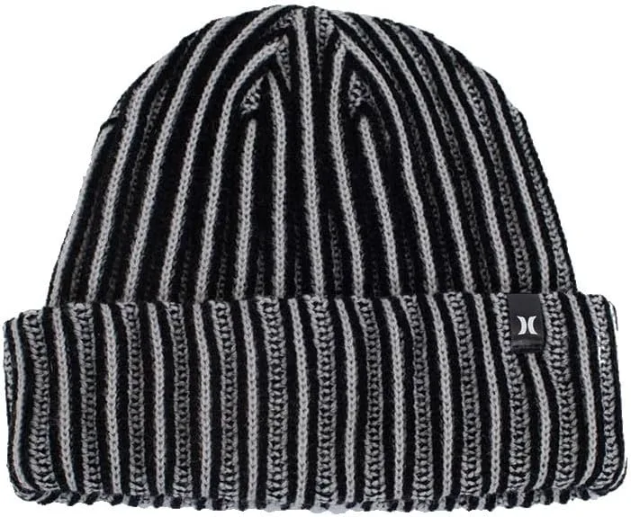 Hurley ▫️ Chapéu Boonie para Homem - Boina de dois tons, Preto, Tamanho único para homem