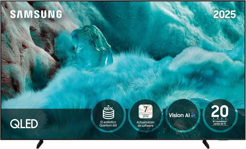 Samsung ▫️ TV 98 polegadas QLED Q7F 4K Smart TV com Vision AI, 100% de volume de cor com pontos quânticos e mais de 500 canais