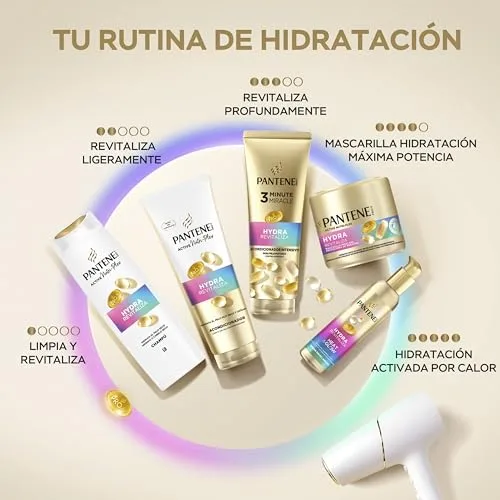 Pantene ▫️ Pro-V Hydra Revitaliza Champô + Máscara + Tratamento para Cabelo Seco 4