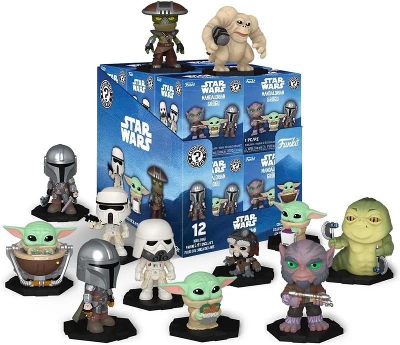 Funko ▫️ Mystery Mini: Star Wars – The Mandalorian e Grogu
