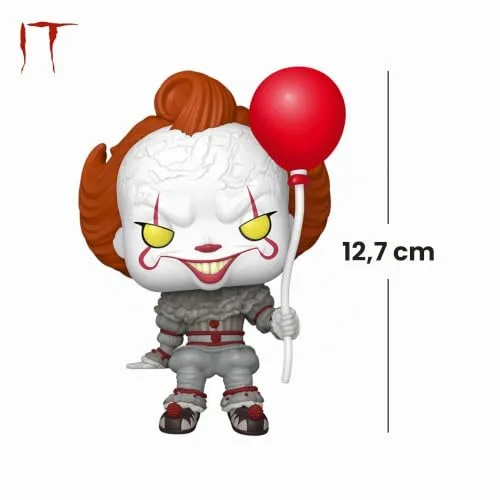 Funko ▫️ POP Movies: IT: Capítulo Dois - Pennywise - Figura de coleção para expor na prateleira 3