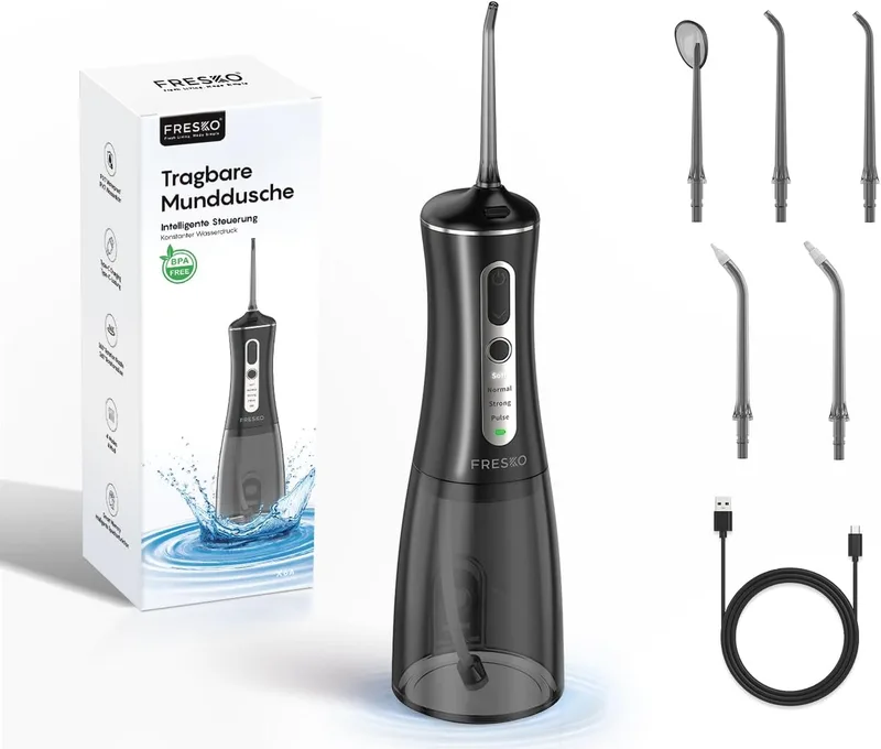 Fresko ▫️ Irrigador Dental Portátil de 300 ml Irrigador Oral