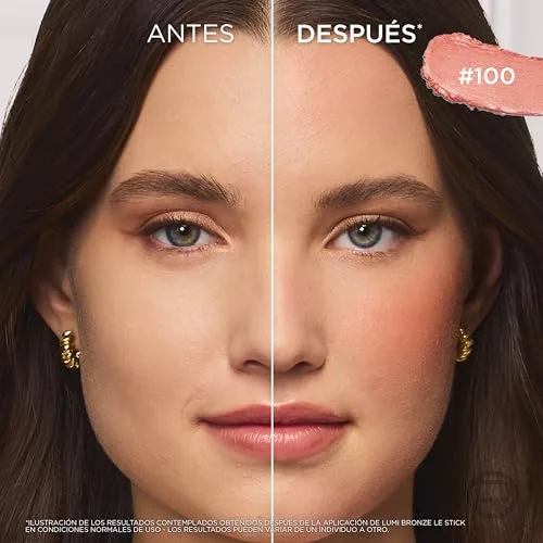 L'Oreal Paris ▫️ L'Oréal Paris Lumi Le Bronzer Stick - Bronzeador Iluminador, Sunkissed Rose 4