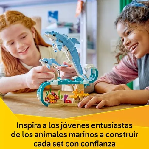 LEGO ▫️ Creator 3 em 1 Animais Marinhos: Lindos Golfinhos 31385 6
