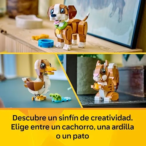LEGO ▫️ Creator 3 em 1 Animais Simpáticos: Cachorrinho Brincalhão 31382 3