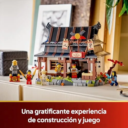 LEGO ▫️ Ninjago Forja das Quatro Armas: 15.º Aniversário - Casa de brincar com minifigura e cartões colecionáveis - Armas Ninja - Presente nostálgico para crianças e adolescentes a partir dos 14 anos e fãs - 71858 5
