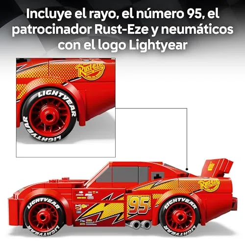 LEGO ▫️ Speed Champions Relâmpago McQueen 77255 4