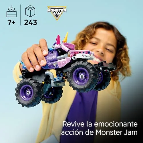 LEGO ▫️ Technic Monster Jam Sparkle Smash com Motor de Carregamento Manual 42220 2