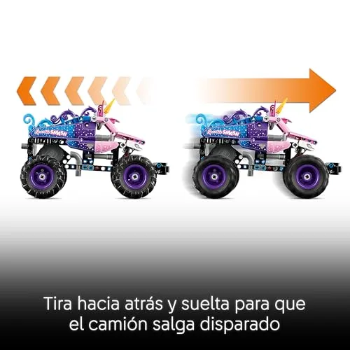 LEGO ▫️ Technic Monster Jam Sparkle Smash com Motor de Carregamento Manual 42220 3