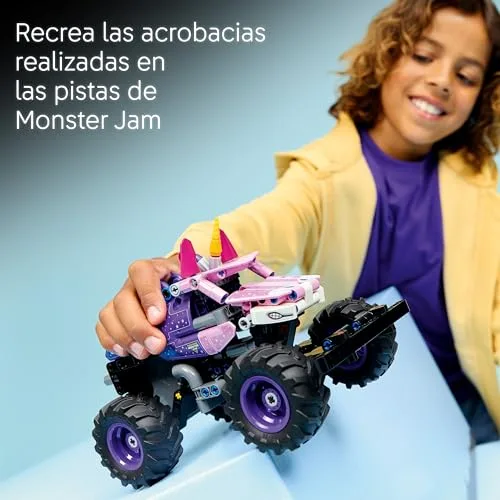 LEGO ▫️ Technic Monster Jam Sparkle Smash com Motor de Carregamento Manual 42220 4