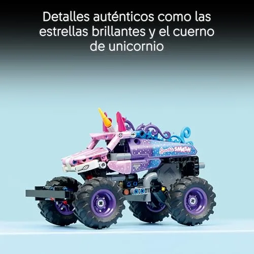 LEGO ▫️ Technic Monster Jam Sparkle Smash com Motor de Carregamento Manual 42220 5