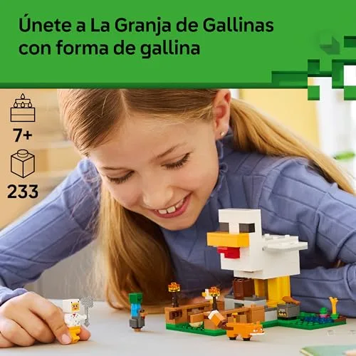 LEGO ▫️ Minecraft A Quinta das Galinhas 21585 2