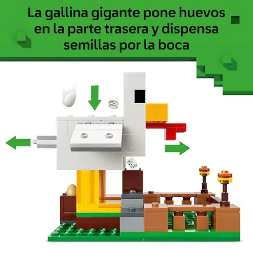 LEGO ▫️ Minecraft A Quinta das Galinhas 21585 6