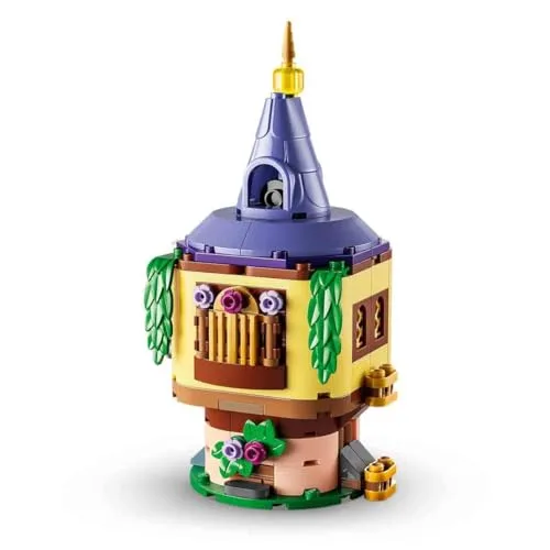 LEGO ▫️ Princesas da Disney: Mini Torre da Rapunzel – Castelo de brincar de «Enredados» com mini-bonecas, figura do camaleão Pascal e acessórios – Presente para meninas a partir dos 5 anos e fãs do filme – 43294 4