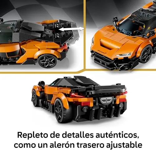 LEGO ▫️ Speed Champions McLaren W1 – O Autêntico Superdesportivo - Maquete de carro de brincar com minifigura de piloto colecionável - Presente para crianças a partir dos 9 anos e fãs do automobilismo - 77257 3